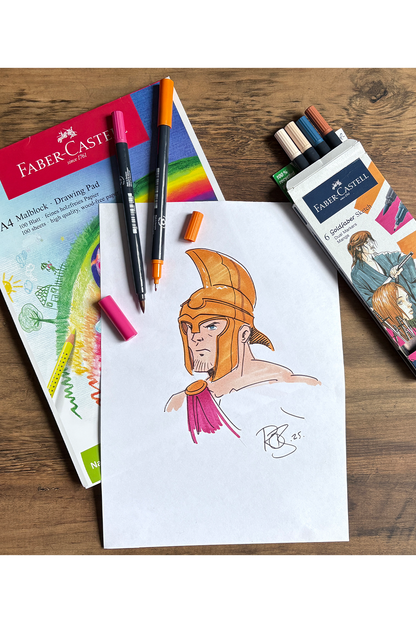 Faber-Castell Drawing Pad A4 (100 sheets)