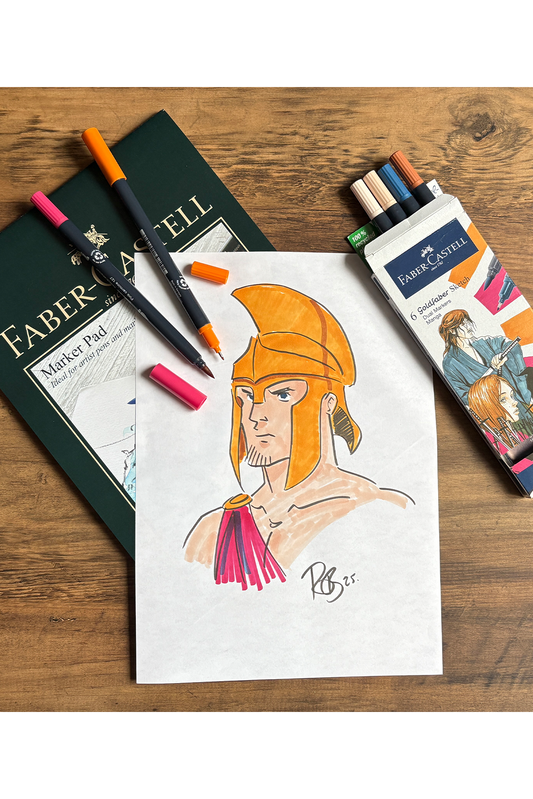 Goldfaber Sketch Marker Graphic Novel (x 6)