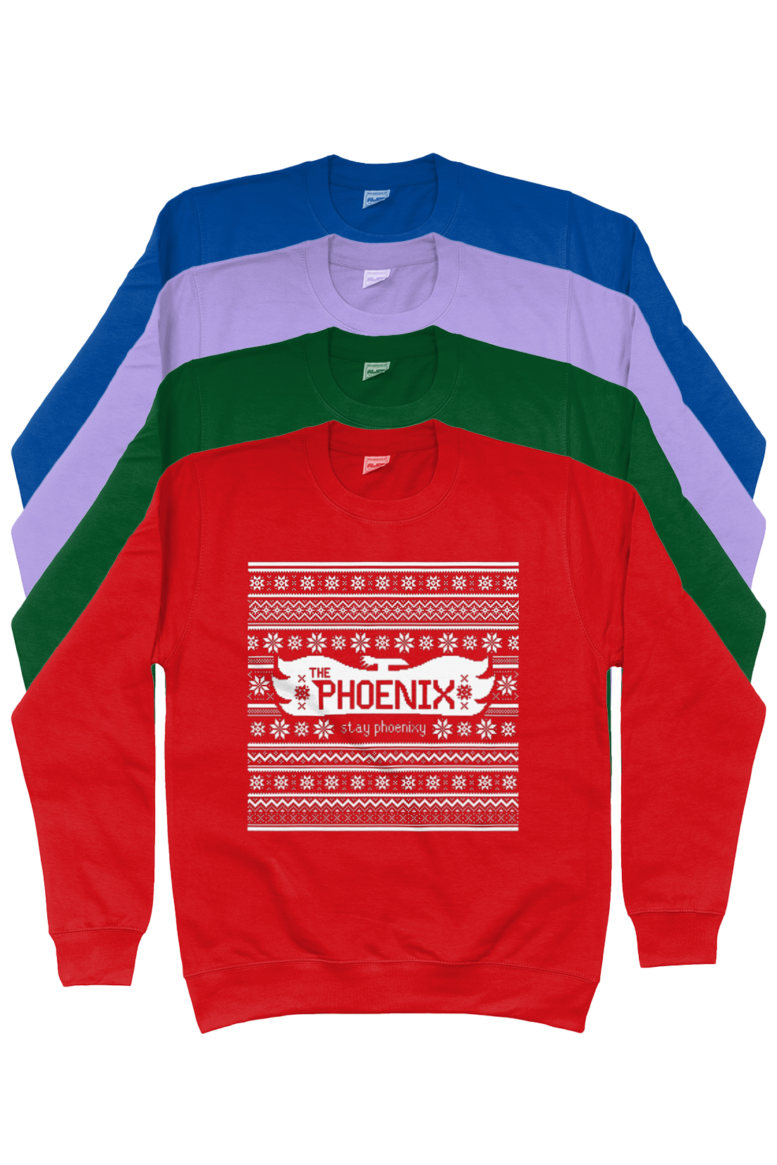 Phoenix Christmas jumper adult