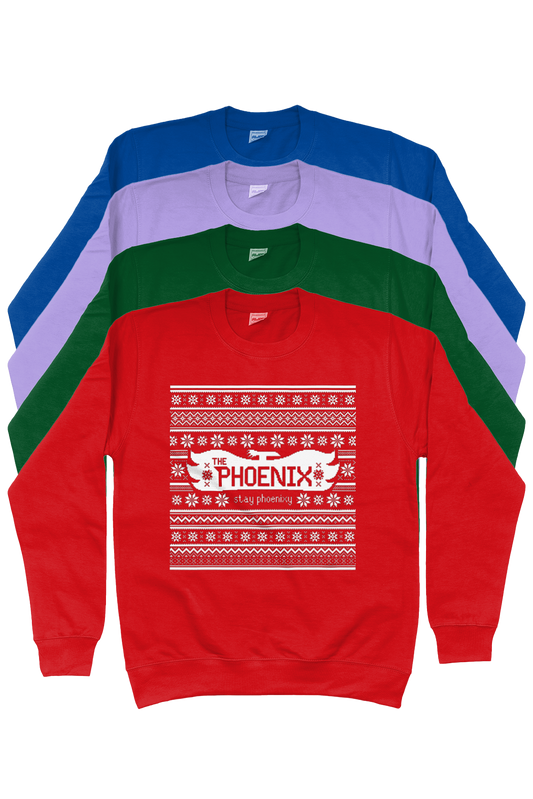 Phoenix Christmas jumper adult