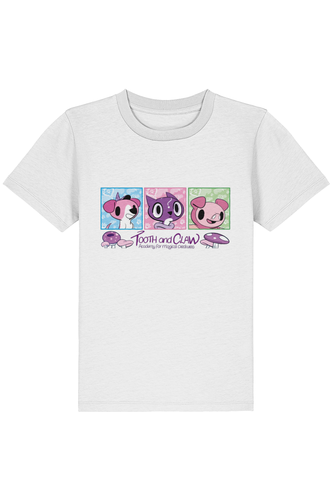 Tooth and Claw Cubes kids t-shirt