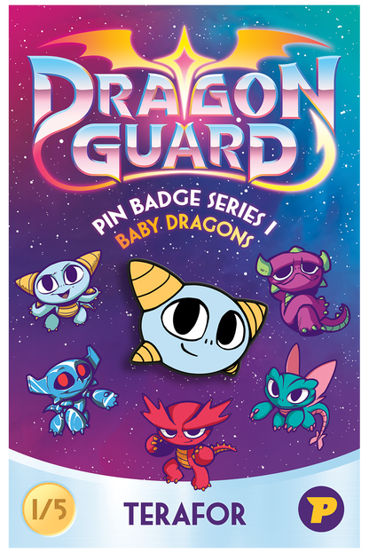 Dragon Guard Baby Terafor pin badge