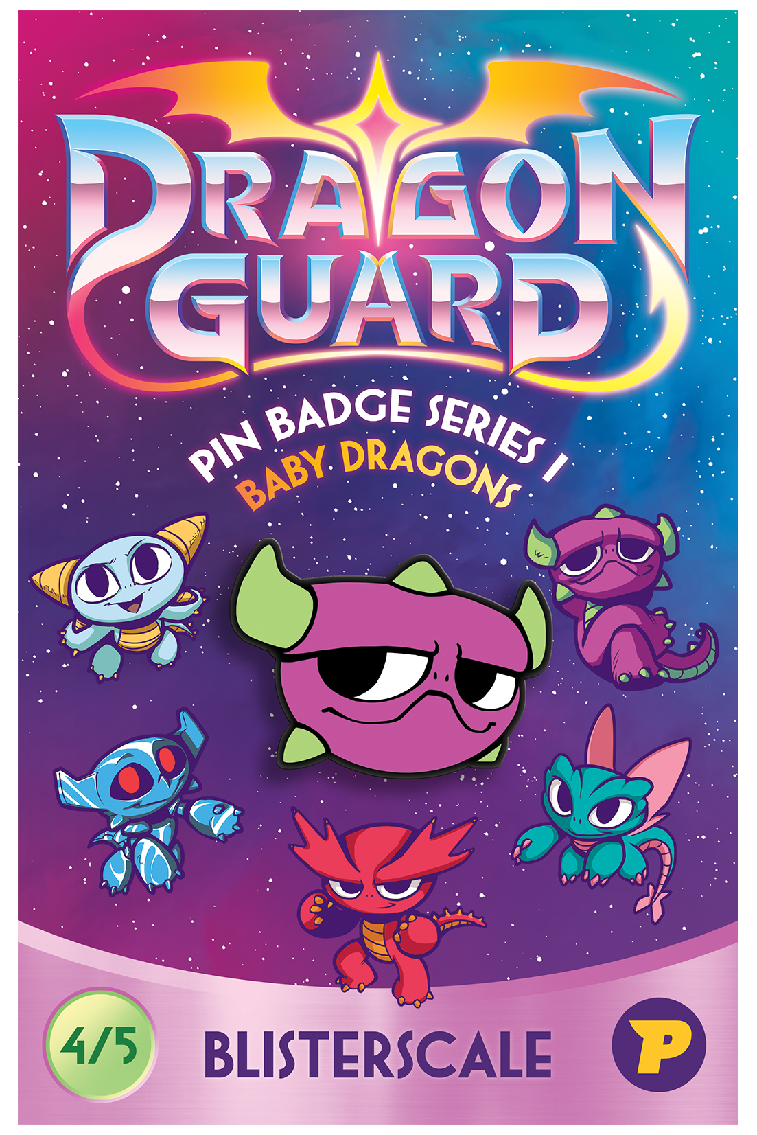 Dragon Guard Baby Blisterscale pin badge