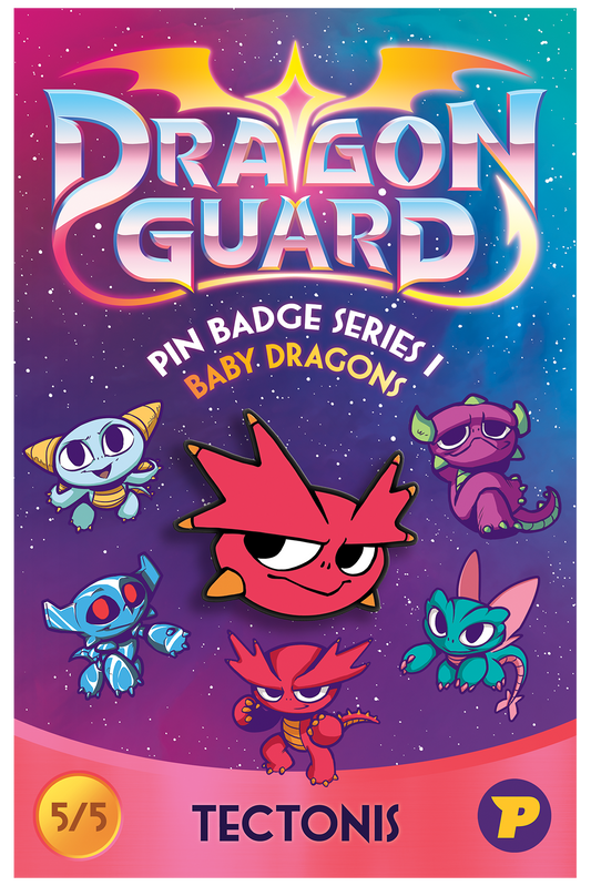 Dragon Guard Baby Tectonis pin badge